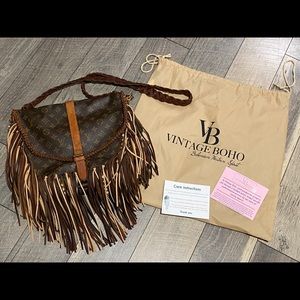 Vintage Boho Louis Vuitton bag